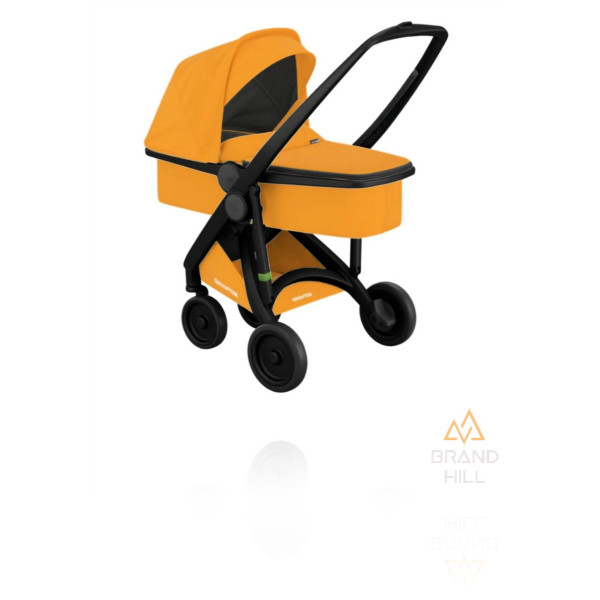 Коляска Greentom Upp Carrycot шасі Black