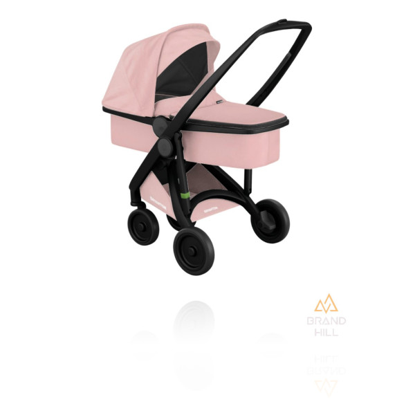 Коляска Greentom Upp Carrycot шасі Black