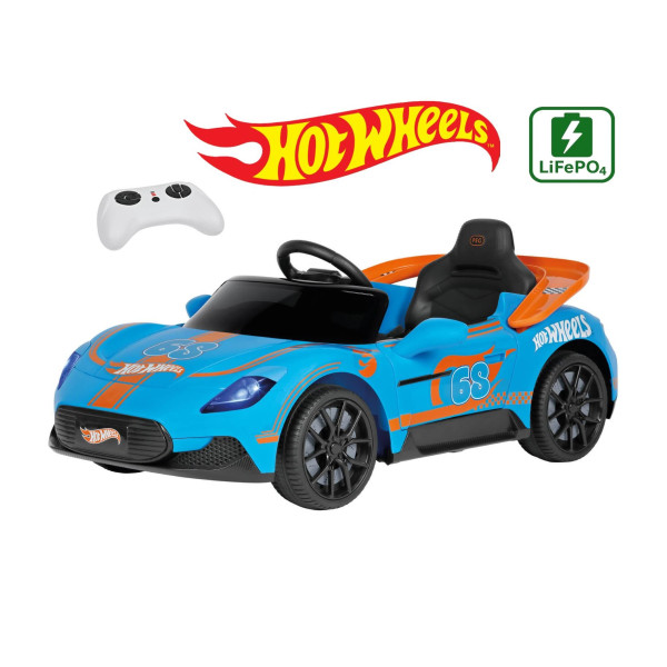 Дитячий електромобіль Peg Perego Hot Wheels RC пульт 12V