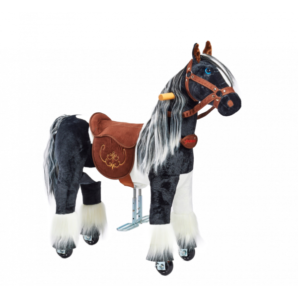 Механічна Іграшка коник на колесах Ponnie Domino S