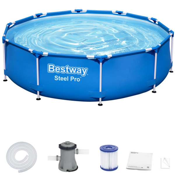 Каркасний басейн Bestway 305cm x 76cm 8w1 56679