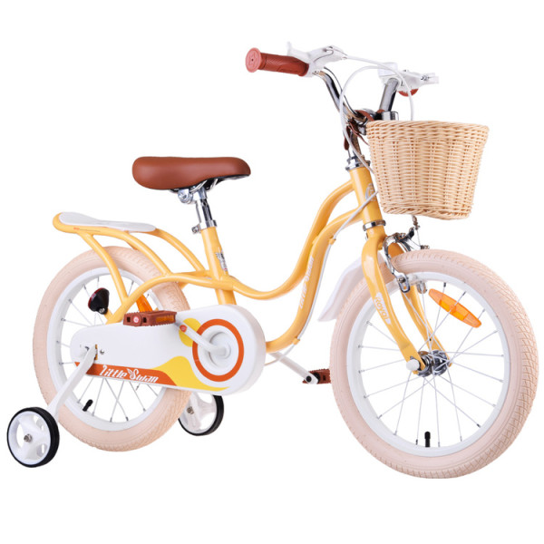 Детский велосипед RoyalBaby Little Swan 16'' RB16-18 с корзиной