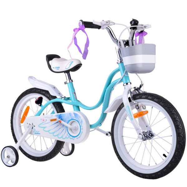 Детский велосипед RoyalBaby Little Swan 16'' RB16-18 с корзиной