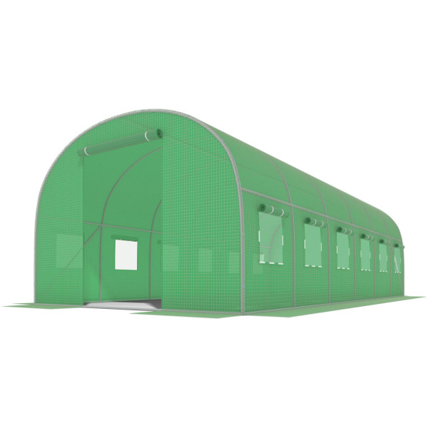 Теплица-парник с окнами 18 м2 FunFit 600х300х200 см