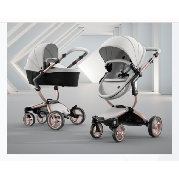 Коляска 2в1 Mima XARI 4G шасси - Rose Gold