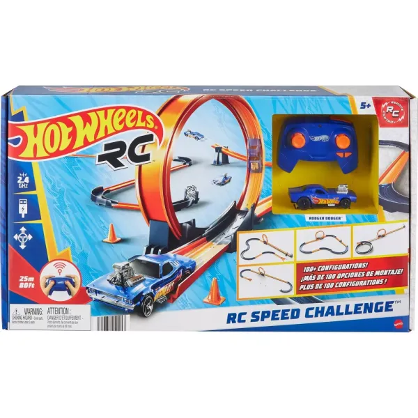 Трек Hot Wheels із машинкою на пульті  R/C 1:64 HXX45