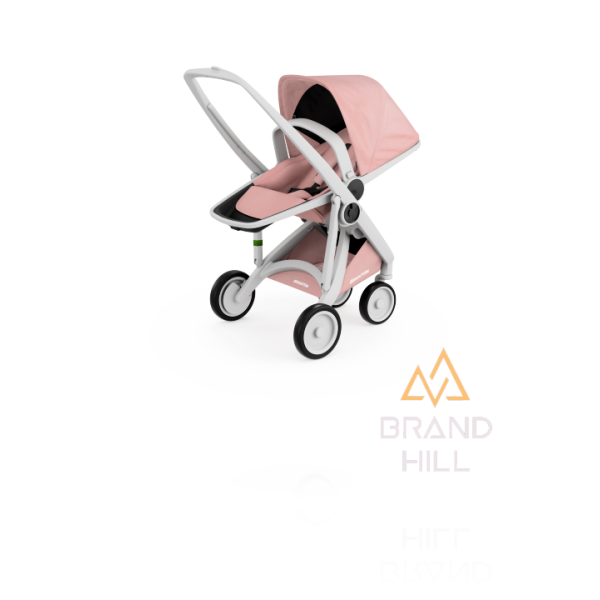 Прогулянкова коляска Greentom Reversible шасі Gray