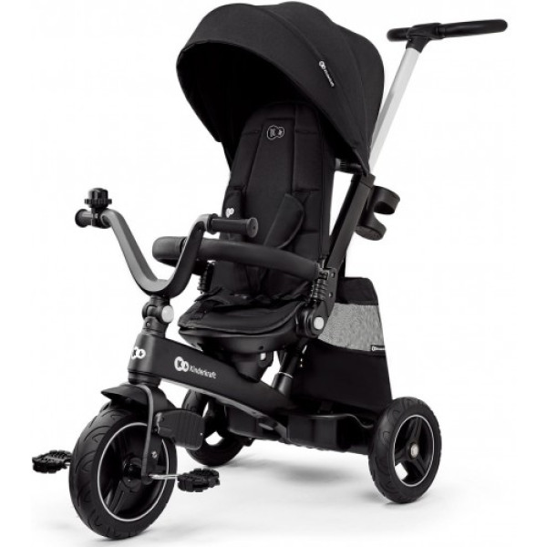 Триколісний велосипед Kinderkraft EasyTwist Black