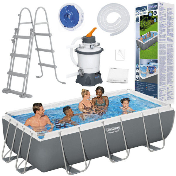 Каркасный бассейн Bestway 404x201x100cm 10w1 56442