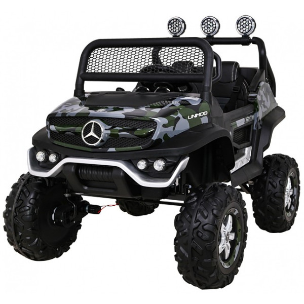 Электромобиль RAMIZ Mercedes BENZ UNIMOG MORO Лакированный