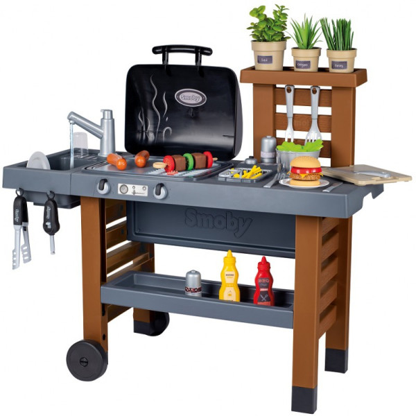 Игровой набор Smoby Garden Kitchen Grill