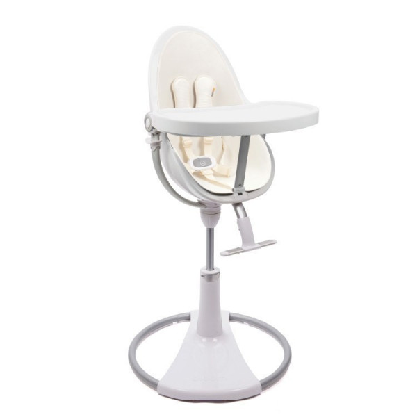 Стільчик Bloom Fresco Chrome White з вкладкою