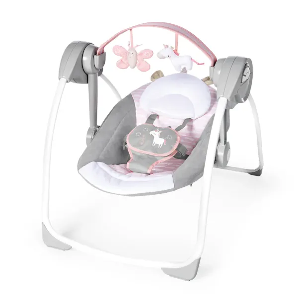 Кресло - качели INGENUITY Comfort 2 Go Flora the Unicorn