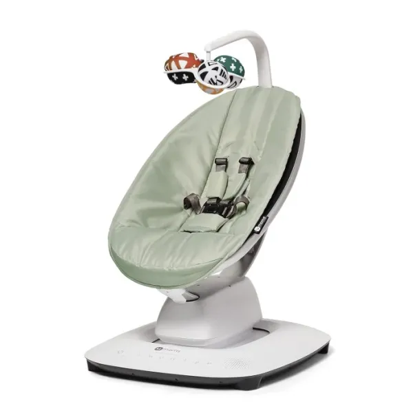 Крісло-гойдалка 4Moms MamaRoo 5.0 Sage