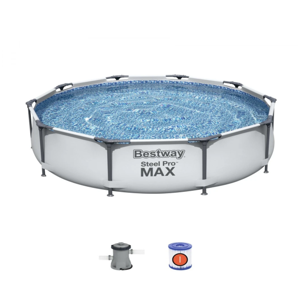 Каркасний круглий басейн Bestway 8в1 305x76 см 56408