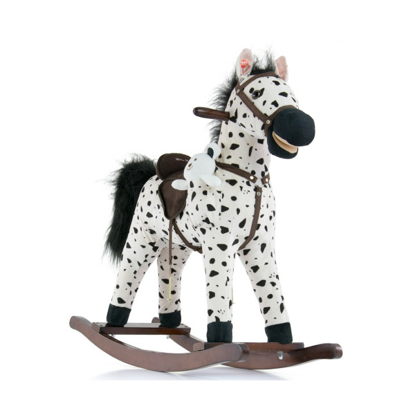 Кузнечик-качели Milly Mally Mustang Black Dot