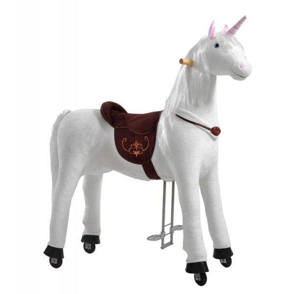 Механічна іграшка коник на колесах Merlin Ponnie XL