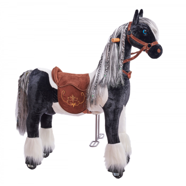 Механическая игрушка кузнечик на колесах Ponnie Domino M