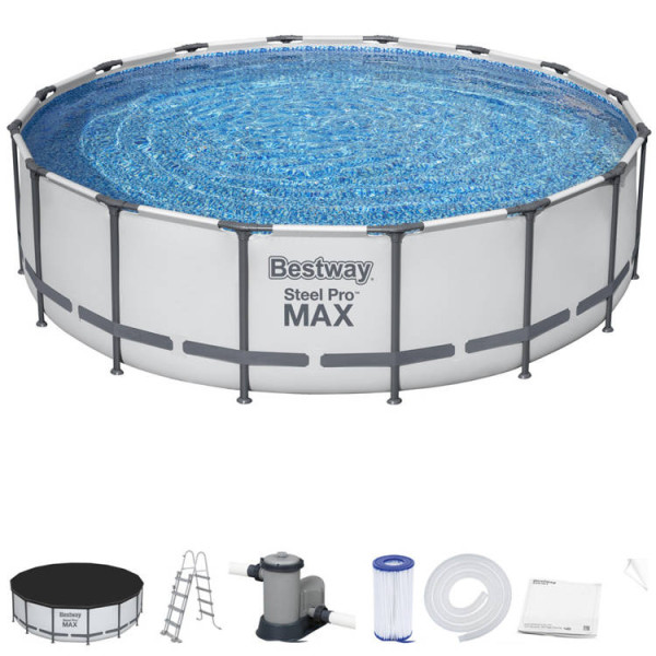 Каркасный бассейн Bestway 488x122cm 10w1 5612Z