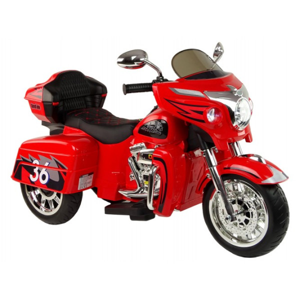 Дитячий електробайк LEANToys Goldwing
