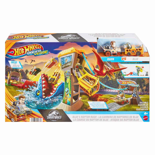 Трамплін Hot Wheels RacerVerse Jurassic World JW HTP12