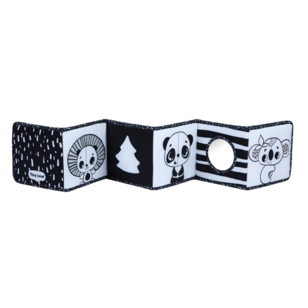 Развивающая двусторонняя книга Tiny Love Decor Black&White
