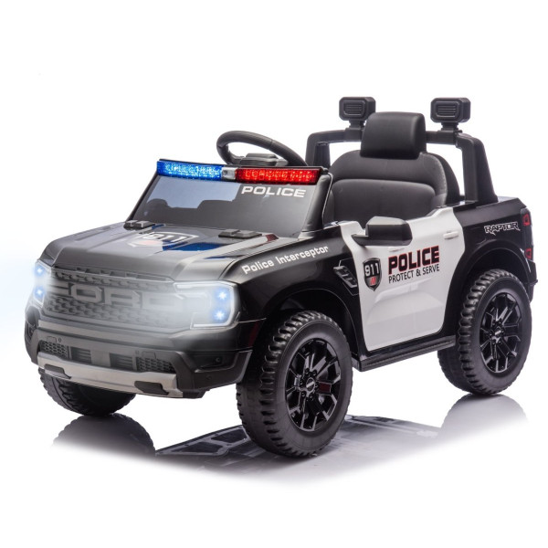 Детский электромобиль Milly Mally Ford Ranger Police Black