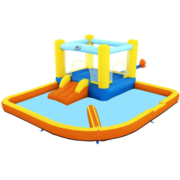 Надувной игровой комплекс Батут. Бассейн. Bestway 365x340x152см 53381