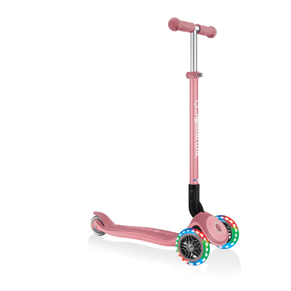 Дитячий триколісний самокат Globber PRIMO FOLDABLE PLUS LIGHTS