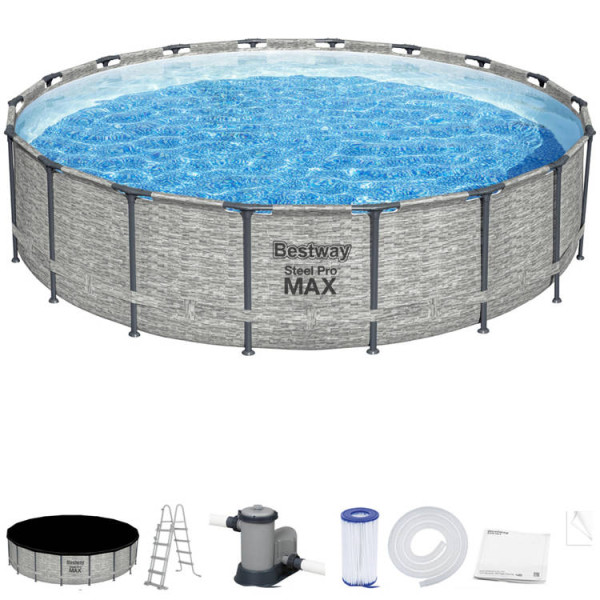 Каркасный бассейн Bestway 549x122cm 8w1 5618Y