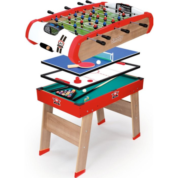 Полупрофессиональный игровой стол Smoby Power Play 4 в1