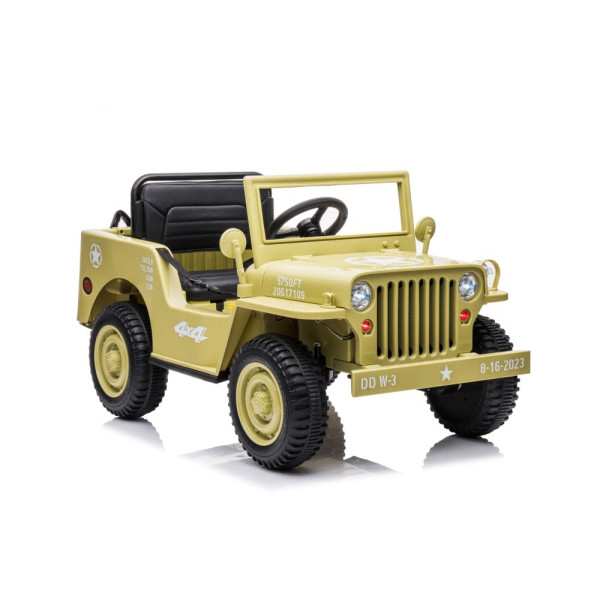 Детский электромобиль LEANToys военный автомобиль JH-103 4x4