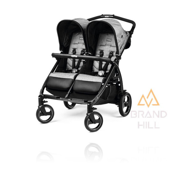 Прогулочная коляска для близнецов Peg-Perego Book For Two 2020 года