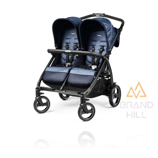 Прогулочная коляска для близнецов Peg-Perego Book For Two 2020 года
