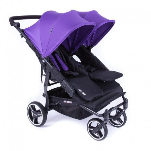 Прогулянкова коляска для двійні Baby Monsters EASY TWIN 3.0S LT