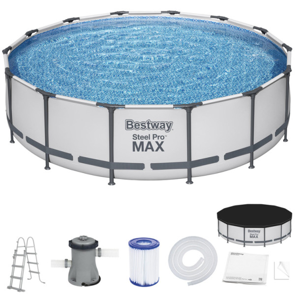 Каркасный бассейн Bestway 4,27x1,07м 11в1 56950