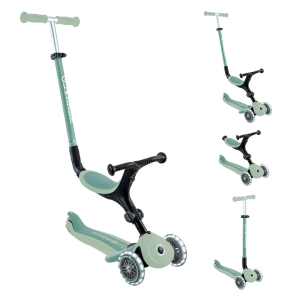 Дитячий самокат 3в1 Globber з сидінням GO UP ACTIVE LIGHTS ECOLOGIC