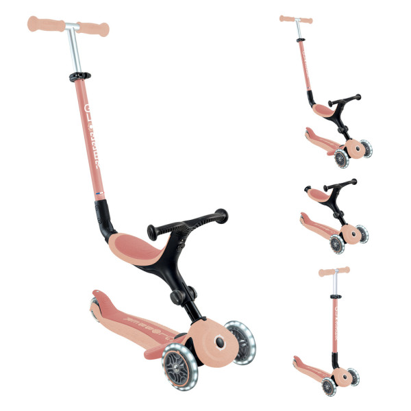 Дитячий самокат 3в1 Globber з сидінням GO UP ACTIVE LIGHTS ECOLOGIC