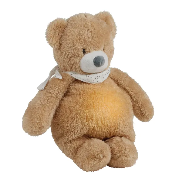 Плюшевая сенсорная игрушка NATTOU Sleepy Bear 4в1