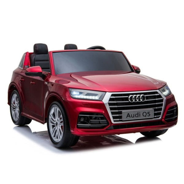 Детский электромобиль LEANToys Audi Q5 2-местный лакированный