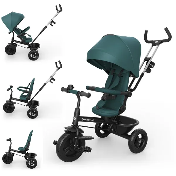 Триколісний велосипед Kinderkraft ASTON 2 PLUS