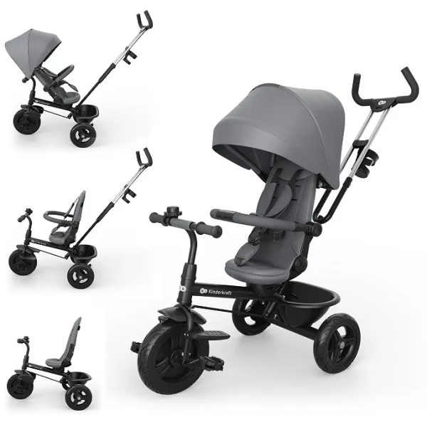 Триколісний велосипед Kinderkraft ASTON 2 PLUS