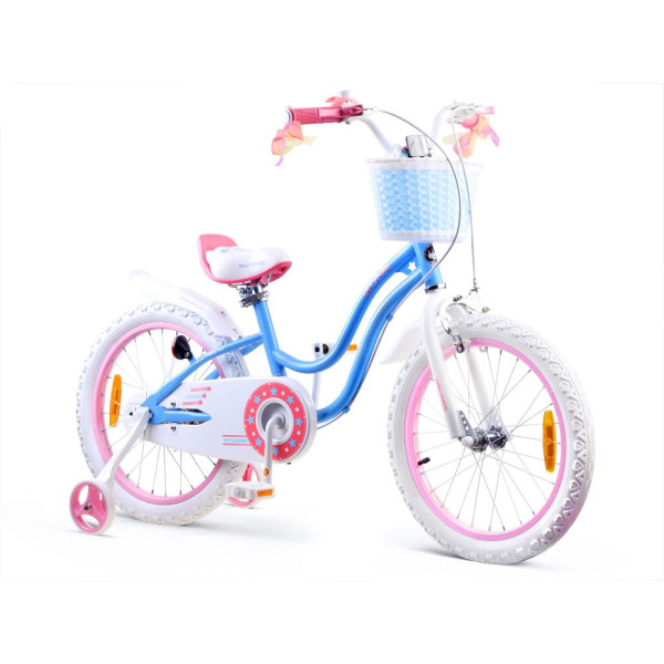 Велосипед RoyalBaby STAR GIRL 18" RB18G-1 з кошиком
