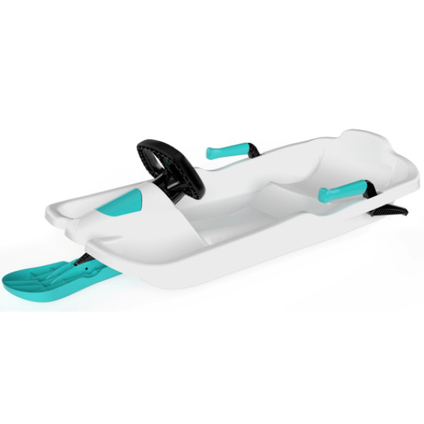 Санки бобслей с рулем PLASTKON SKIPPER