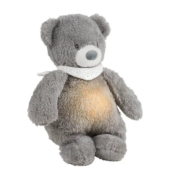 Плюшевая сенсорная игрушка NATTOU Sleepy Bear 4в1