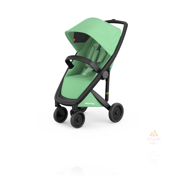 Прогулянкова коляска Greentom Classic шасі Black