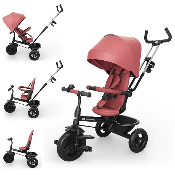 Триколісний велосипед Kinderkraft ASTON 2 PLUS