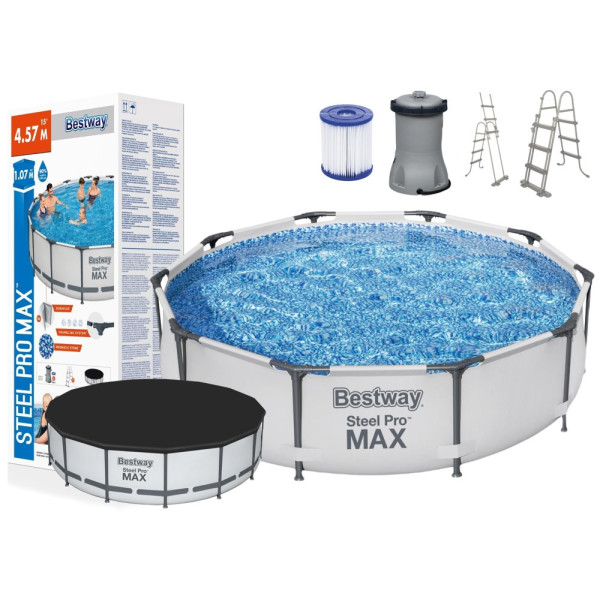 Каркасный бассейн Bestway 457x107см 11в1 56488