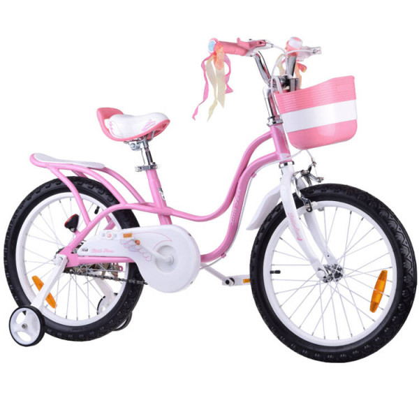 Детский велосипед RoyalBaby Little Swan 18'' RB18-18 с корзиной