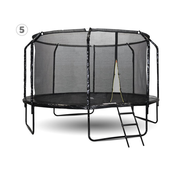 Батут садовый SKYFLYER + стремянка 14FT 426см TR0036